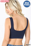 Emily Seamless Bralette with Lace Front Cover