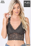 Rachel Stretch Lace Racerback Bralette