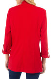 Josie Ponte Blazer with Snap Sleeves