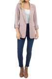 Josie Ponte Blazer with Snap Sleeves
