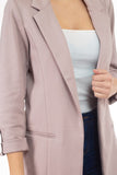Josie Ponte Blazer with Snap Sleeves