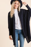 Lindsey Cocoon Style Open Front Cardigan