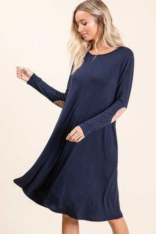 Alicia Long Sleeve Swing Dress Betty Jane Boutique Alicia Long Sleeve Swing Dress Betty Jane Boutique